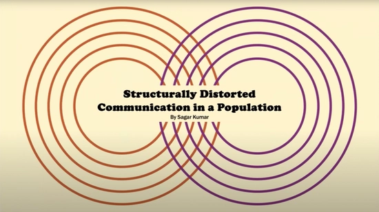 [#46] Structurally Distorted Communication in a Population & Interdisciplinary Research Done Right