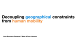 [#51] Houses as water: Decoupling geographical constraints from human mobility & Coding Assistants and the use of AI in research